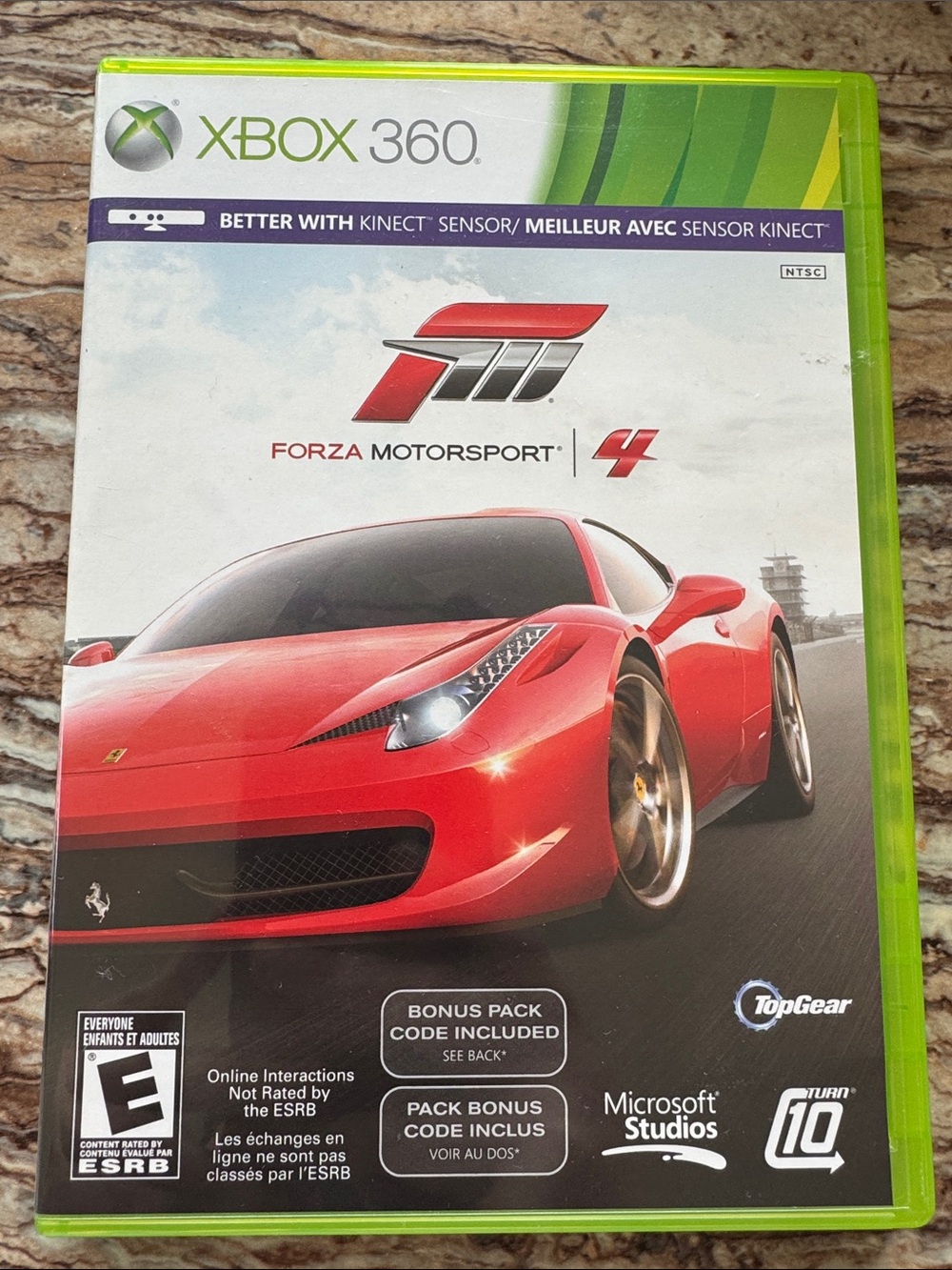 Xbox 360 Forza Motorsport 4 - Red Racing Car Edition